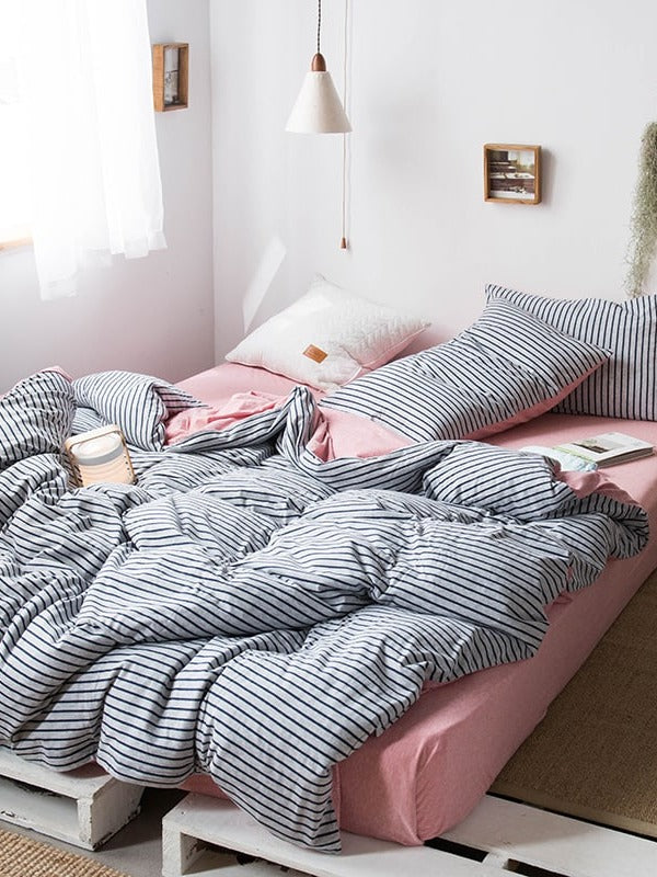 Everyday Cotton Jersey Duvet Cover Set original reference image 112