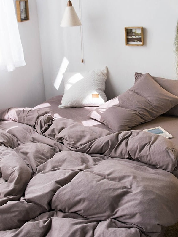 Everyday Cotton Jersey Duvet Cover Set original reference image 113