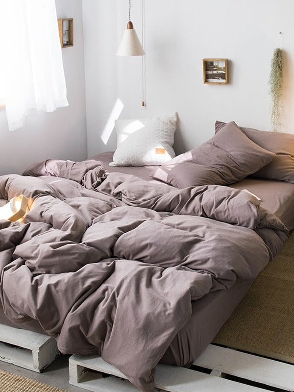 Everyday Cotton Jersey Duvet Cover Set original reference image 114