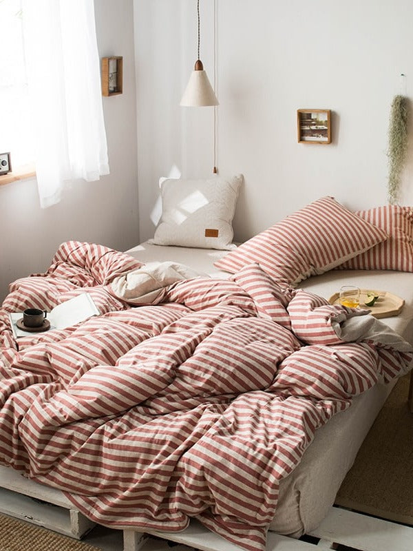 Everyday Cotton Jersey Duvet Cover Set original reference image 12