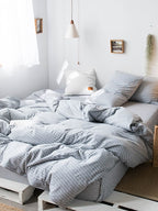Everyday Cotton Jersey Duvet Cover Set original reference image 136