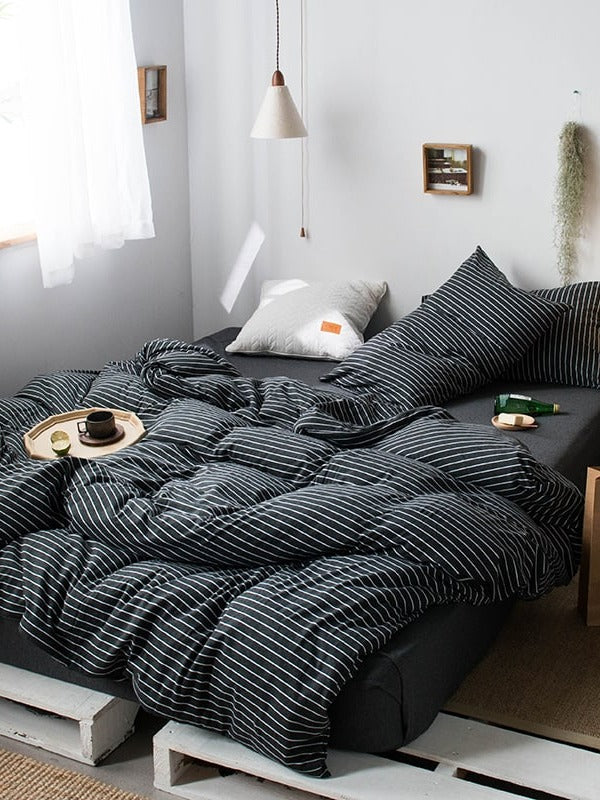 Everyday Cotton Jersey Duvet Cover Set original reference image 138