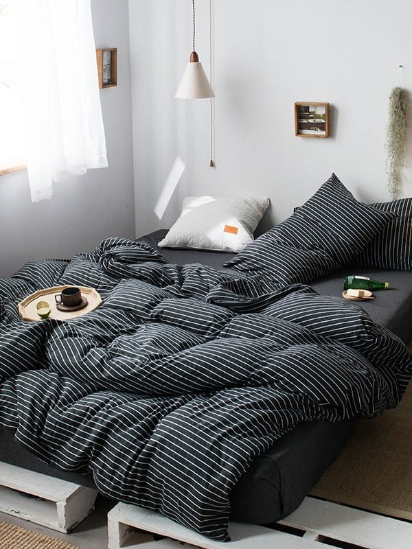 Everyday Cotton Jersey Duvet Cover Set original reference image 142