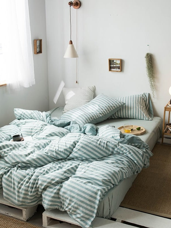 Everyday Cotton Jersey Duvet Cover Set original reference image 15