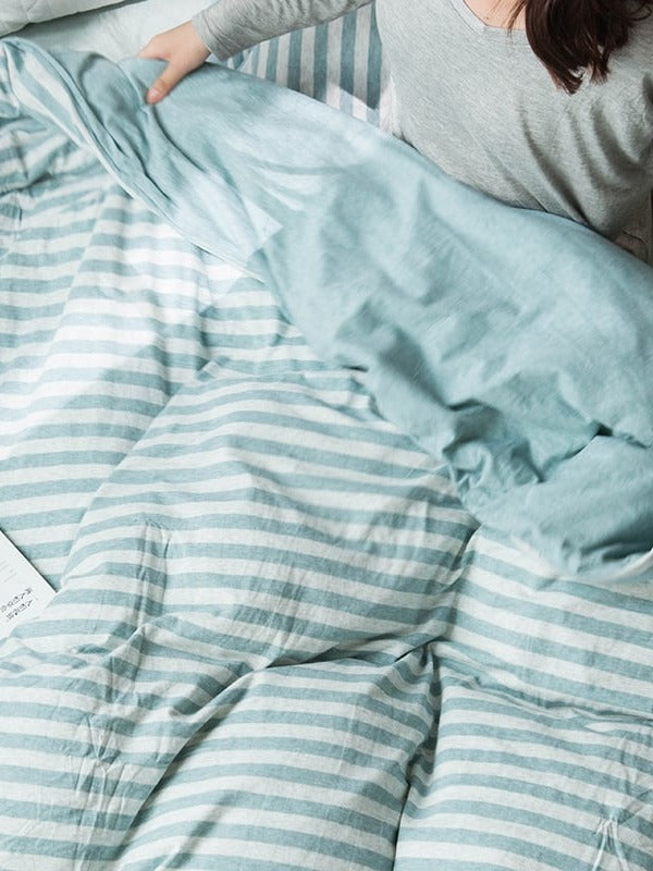 Everyday Cotton Jersey Duvet Cover Set original reference image 17