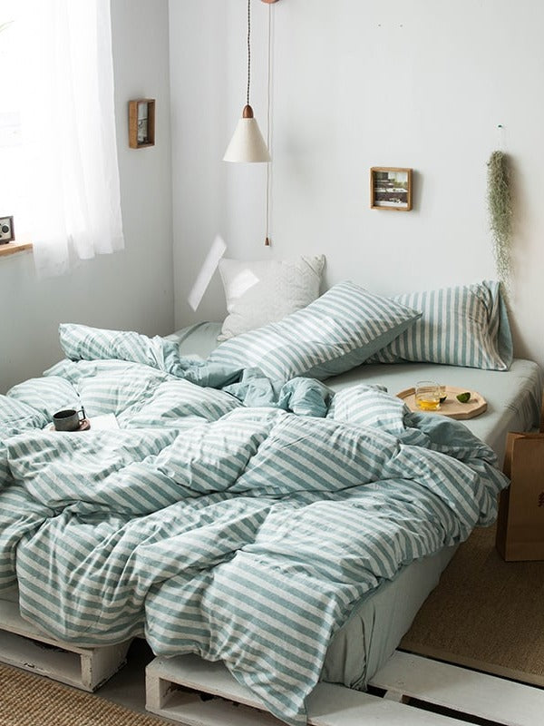 Everyday Cotton Jersey Duvet Cover Set original reference image 18