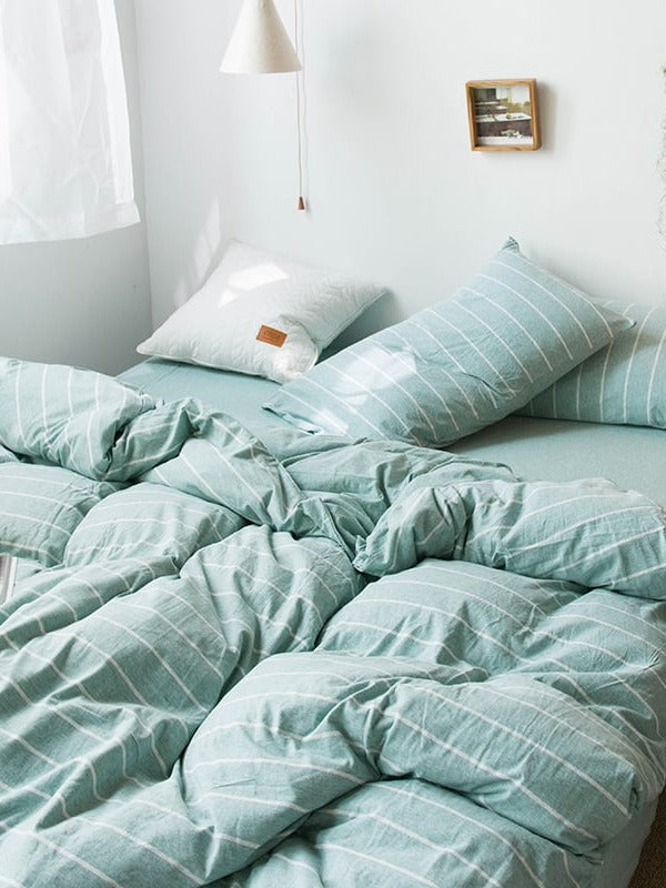 Everyday Cotton Jersey Duvet Cover Set original reference image 19