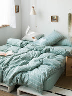 Everyday Cotton Jersey Duvet Cover Set original reference image 24