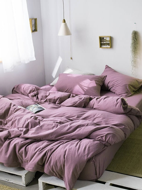 Everyday Cotton Jersey Duvet Cover Set original reference image 36