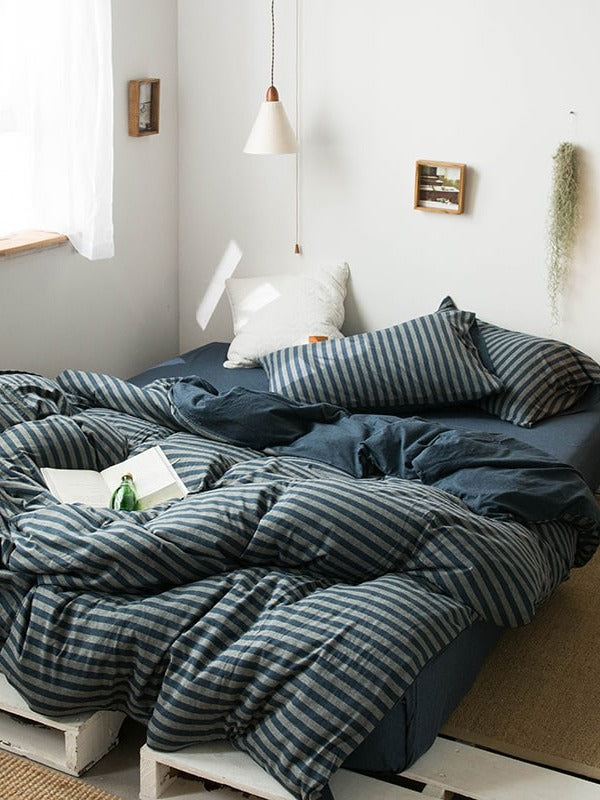Everyday Cotton Jersey Duvet Cover Set original reference image 40