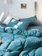 Everyday Cotton Jersey Duvet Cover Set original reference image 44
