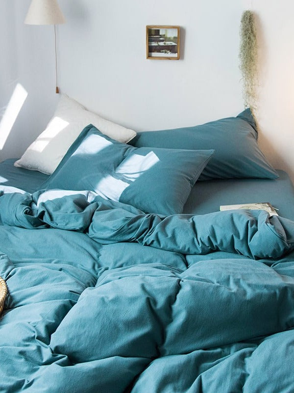 Everyday Cotton Jersey Duvet Cover Set original reference image 44