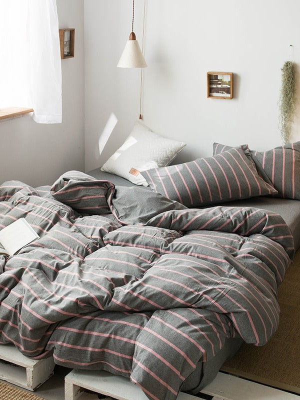Everyday Cotton Jersey Duvet Cover Set original reference image 64