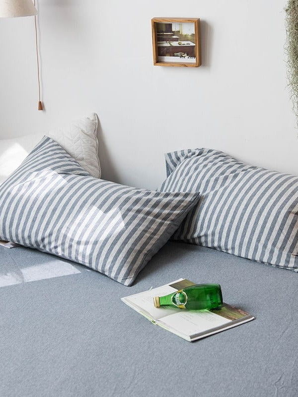 Everyday Cotton Jersey Duvet Cover Set original reference image 66