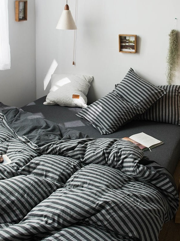 Everyday Cotton Jersey Duvet Cover Set original reference image 71