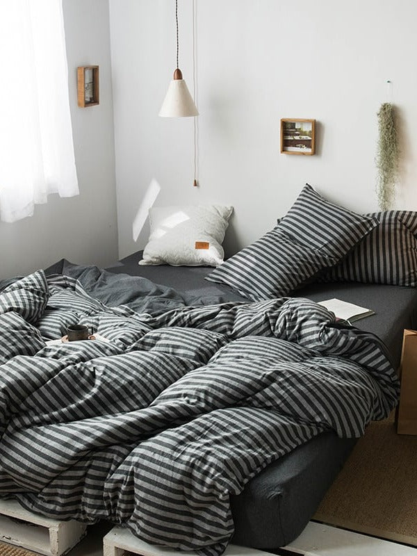 Everyday Cotton Jersey Duvet Cover Set original reference image 72
