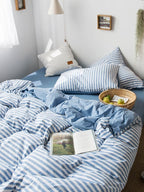 Everyday Cotton Jersey Duvet Cover Set original reference image 77