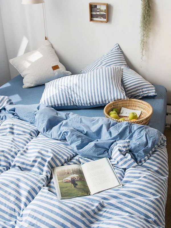 Everyday Cotton Jersey Duvet Cover Set original reference image 78