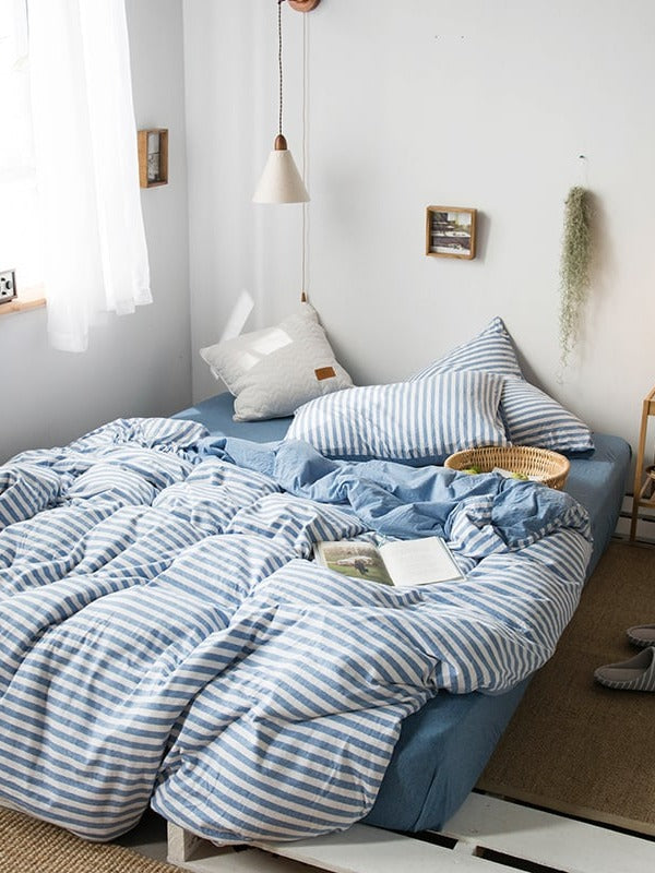 Everyday Cotton Jersey Duvet Cover Set original reference image 82
