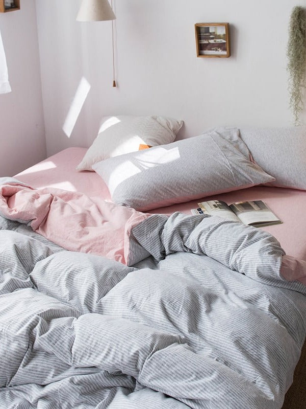 Everyday Cotton Jersey Duvet Cover Set original reference image 89