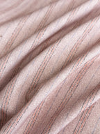 Fine Stripe Shell-Edge Brushed Cotton Duvet Cover Set original reference image 17