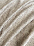 Fine Stripe Shell-Edge Brushed Cotton Duvet Cover Set original reference image 35