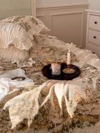 French Vintage Painting Duvet Cover