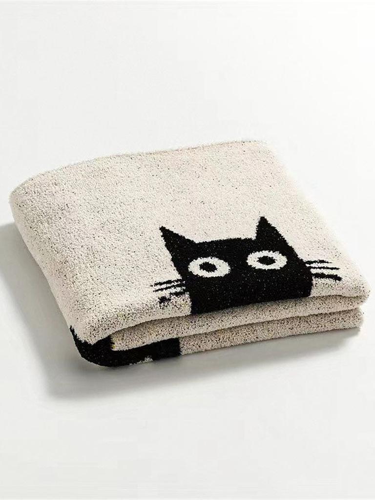 Funny Cats Fleece Blanket