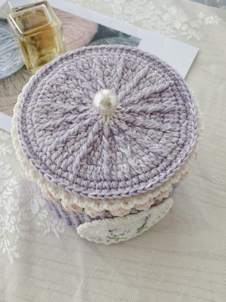 Garden Collection - Handmade Ombre Crochet Organizer