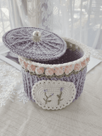 Garden Collection - Handmade Ombre Crochet Organizer