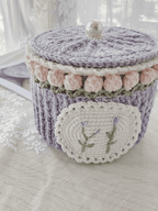 Garden Collection - Handmade Ombre Crochet Organizer
