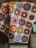 Granny Square Crochet Blanket