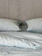 Haven Herringbone Cotton Jacquard Duvet Cover original reference image 1
