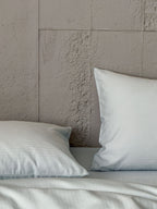 Haven Herringbone Cotton Jacquard Duvet Cover original reference image 2