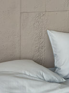 Haven Herringbone Cotton Jacquard Duvet Cover original reference image 3