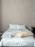 Haven Herringbone Cotton Jacquard Duvet Cover original reference image 8