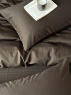 Haven Herringbone Cotton Jacquard Duvet Cover original reference image 13