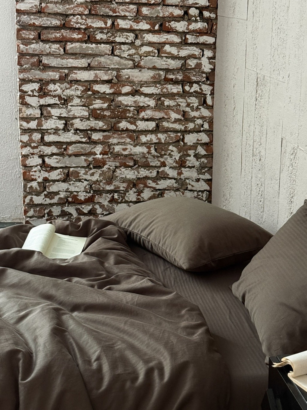 Haven Herringbone Cotton Jacquard Duvet Cover original reference image 15