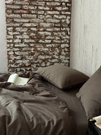 Haven Herringbone Cotton Jacquard Duvet Cover original reference image 15