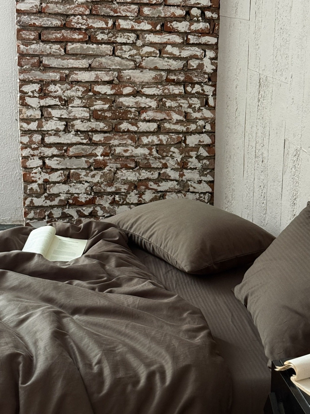 Haven Herringbone Cotton Jacquard Duvet Cover original reference image 15