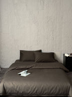 Haven Herringbone Cotton Jacquard Duvet Cover original reference image 16