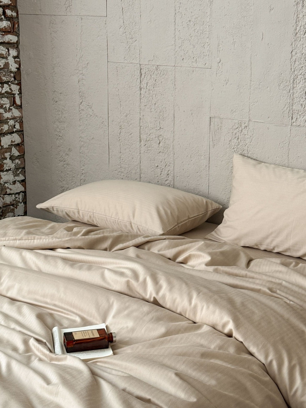 Haven Herringbone Cotton Jacquard Duvet Cover original reference image 18