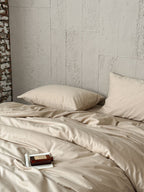 Haven Herringbone Cotton Jacquard Duvet Cover original reference image 18