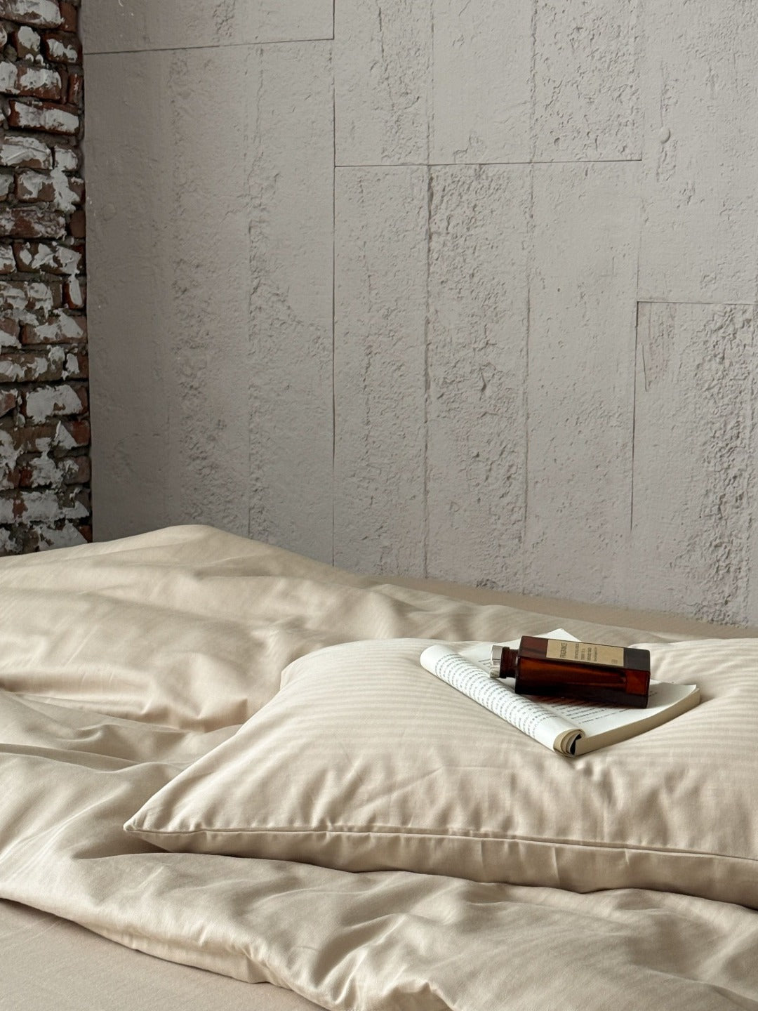 Haven Herringbone Cotton Jacquard Duvet Cover original reference image 20