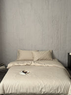 Haven Herringbone Cotton Jacquard Duvet Cover original reference image 24