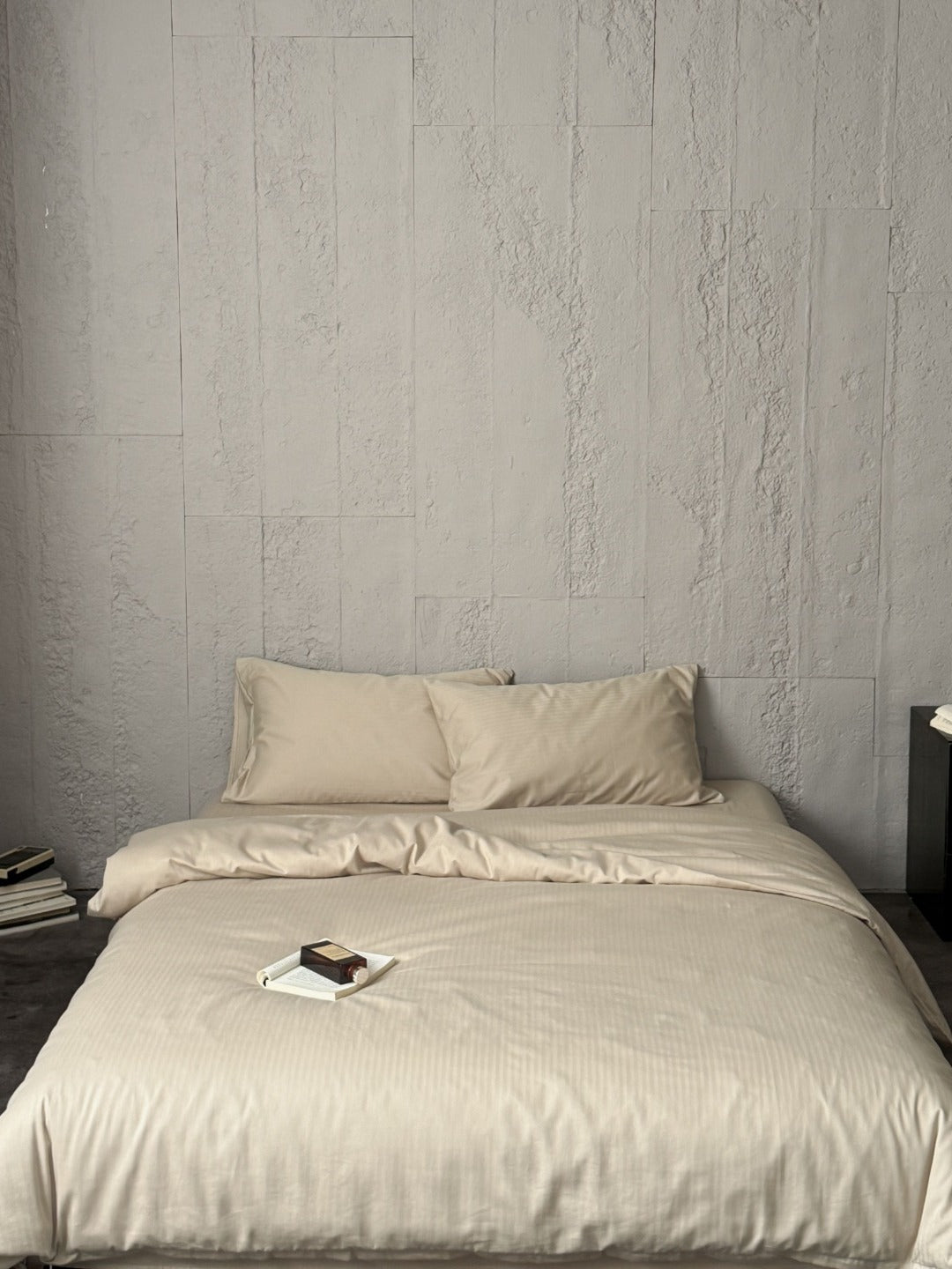Haven Herringbone Cotton Jacquard Duvet Cover original reference image 24