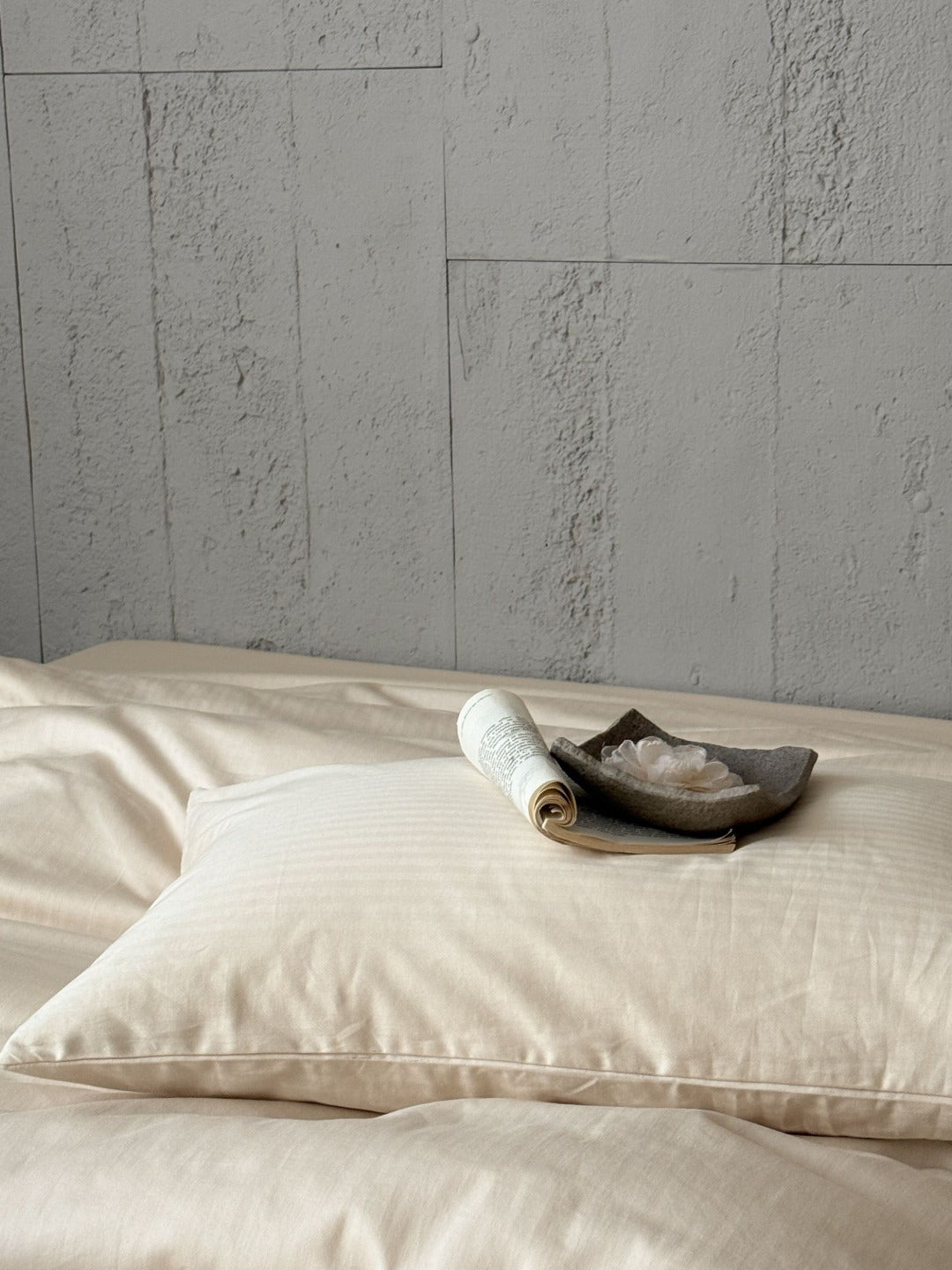 Haven Herringbone Cotton Jacquard Duvet Cover original reference image 29