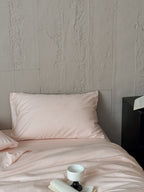 Haven Herringbone Cotton Jacquard Duvet Cover original reference image 44