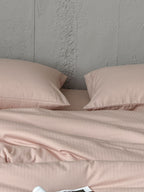 Haven Herringbone Cotton Jacquard Duvet Cover original reference image 49
