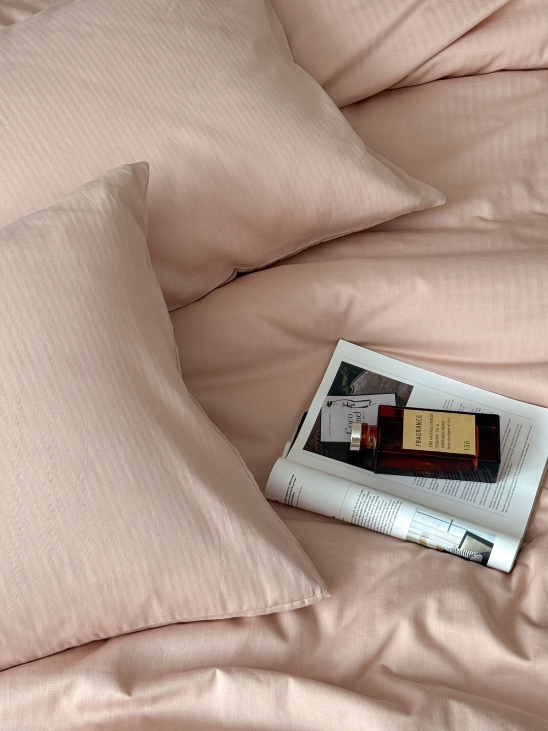 Haven Herringbone Cotton Jacquard Duvet Cover original reference image 51